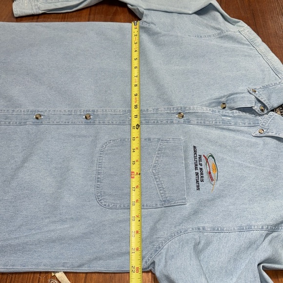Philip Morris Agriculture Initiative Shared Solutions L/S Cotton Button Up Shirt - Picture 9 of 12